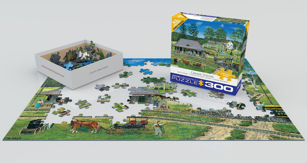 Puzzle: Variety 300 Pieces - Canaan Station (ONLINE ORDER ONLY)
