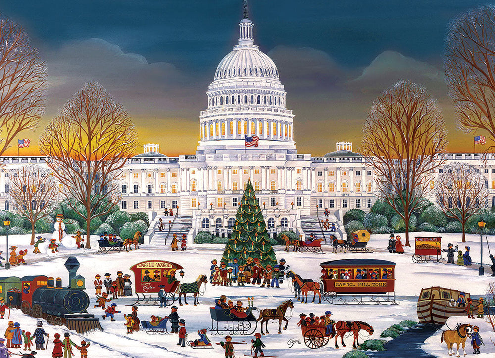 Puzzle: Variety 300 Pieces - Christmas at the Capitol (ONLINE ORDER ONLY)