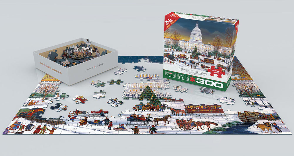 Puzzle: Variety 300 Pieces - Christmas at the Capitol (ONLINE ORDER ONLY)