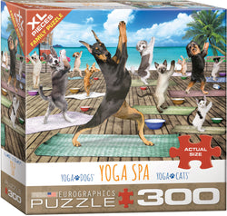 Puzzle: Yoga Dogs & Cats Collection - Yoga Spa (ONLINE ORDER ONLY)