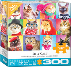 Family Oversize Puzzles - Silly Cats (ONLINE ORDER ONLY)