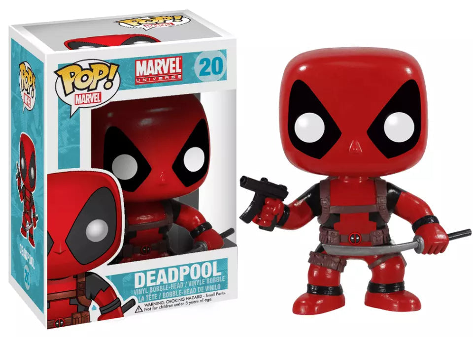 Deadpool Funko Pop Marvel Deadpool Bobblehead (ONLINE ORDER ONLY)