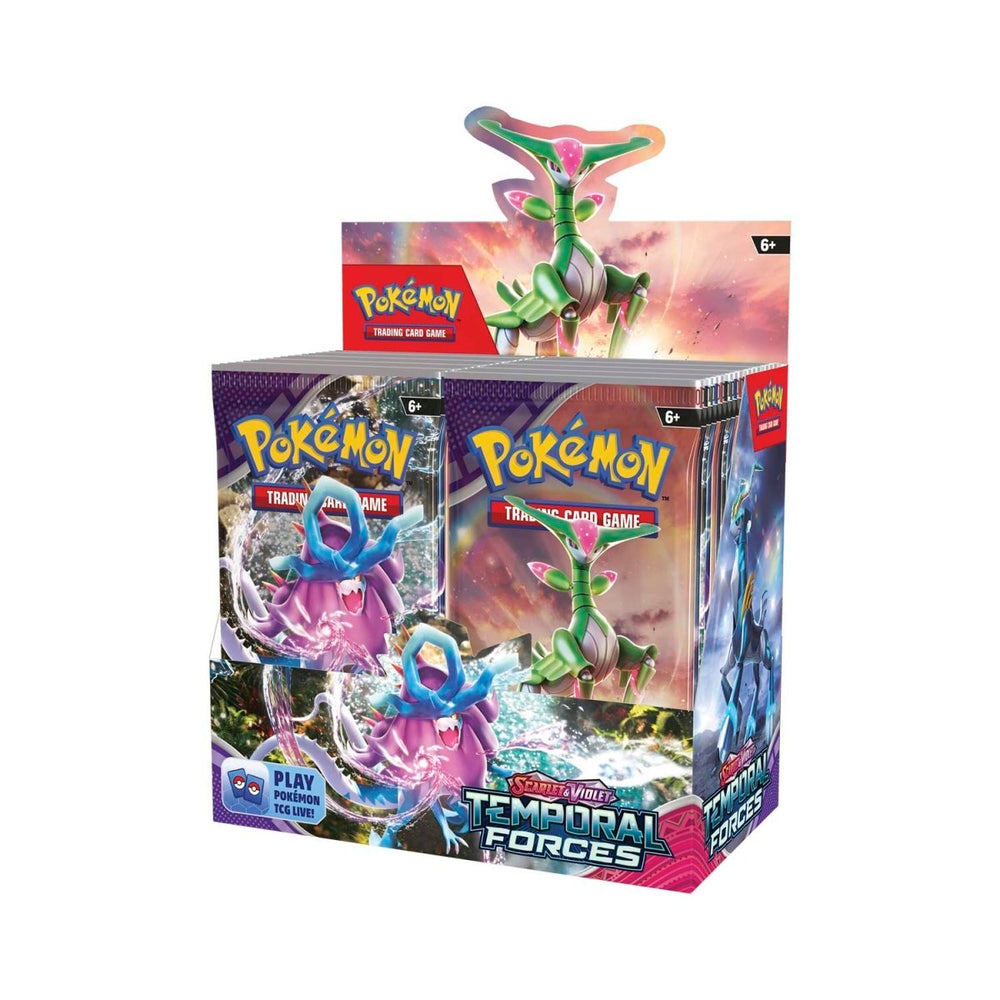 Scarlet & Violet: Temporal Forces - Booster Box Case of 6 (ONLINE ORDER ONLY)