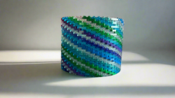 Cool Colored Modular Vase – Built with LEGO®-Compatible Bricks (ONLINE ORDER ONLY)