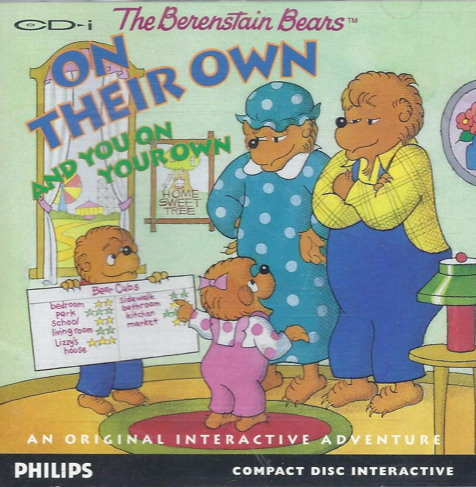 The Berenstain Bears On Their Own, And You On Your Own (CD-i) (ONLINE ORDER ONLY)