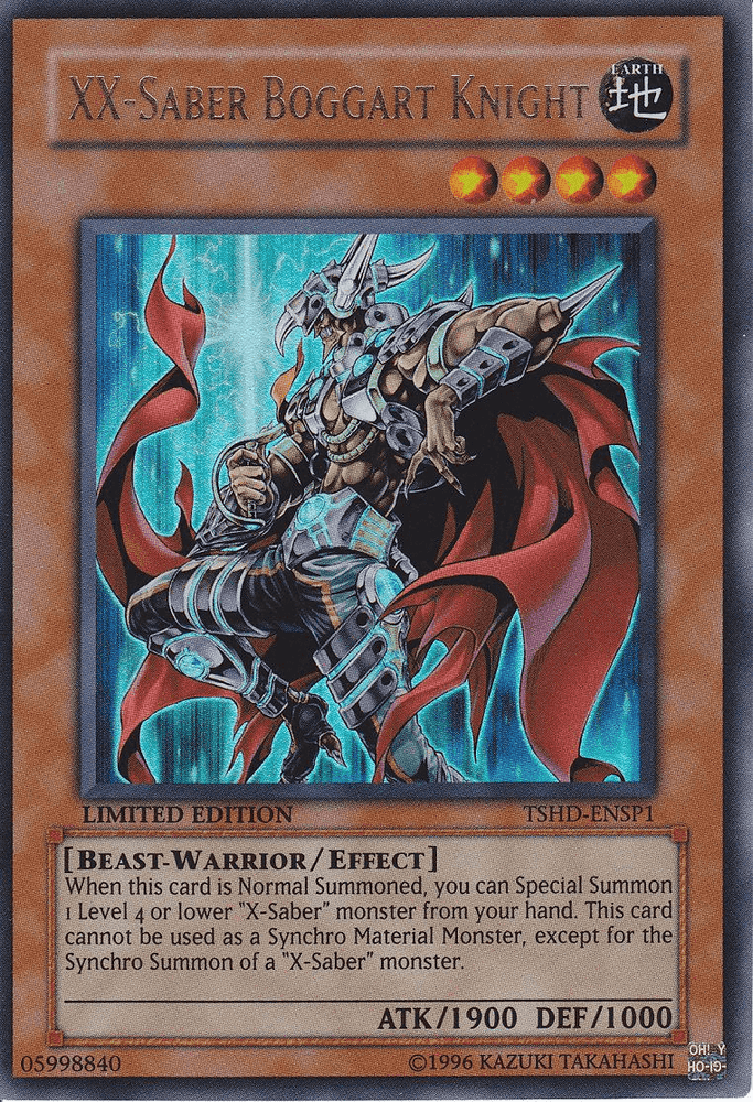 XX-Saber Boggart Knight [TSHD-ENSP1] Ultra Rare (ONLINE ORDER ONLY)
