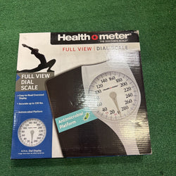 Bathroom Scale Full View Large Oversize Dial 330LB (ONLINE ORDER ONLY)