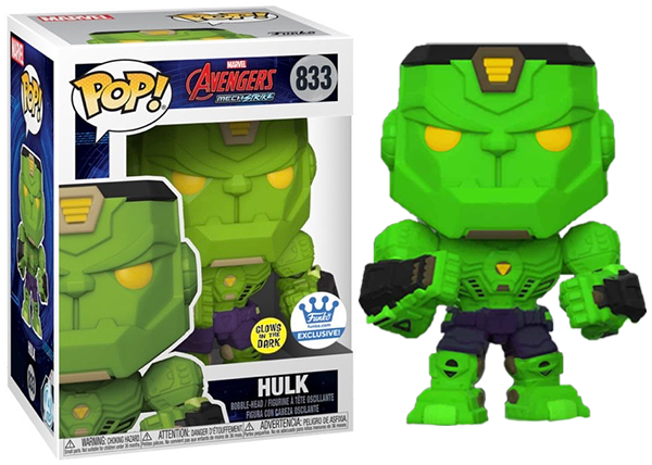 Hulk (Glow in the Dark, Mecha) 833 - Funko Shop Exclusive (Online Order Only)