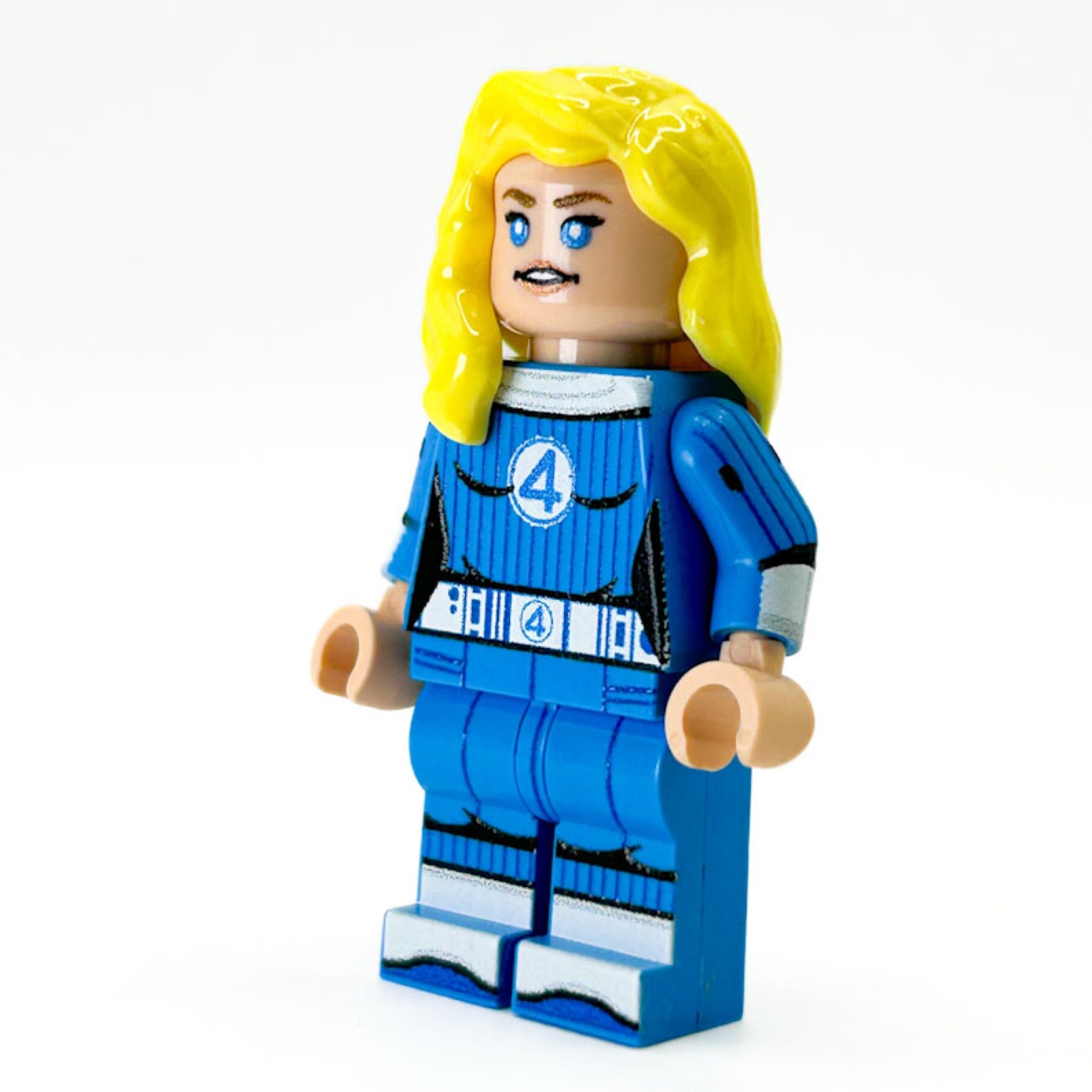 DISAPPEARING WOMAN (FanPlastic 4) made using LEGO parts - B3 Customs (Online Order Only)