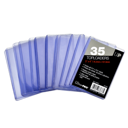 3" x 4" Clear Regular TOPLOADER® Sleeves (35ct) for Standard Size Cards