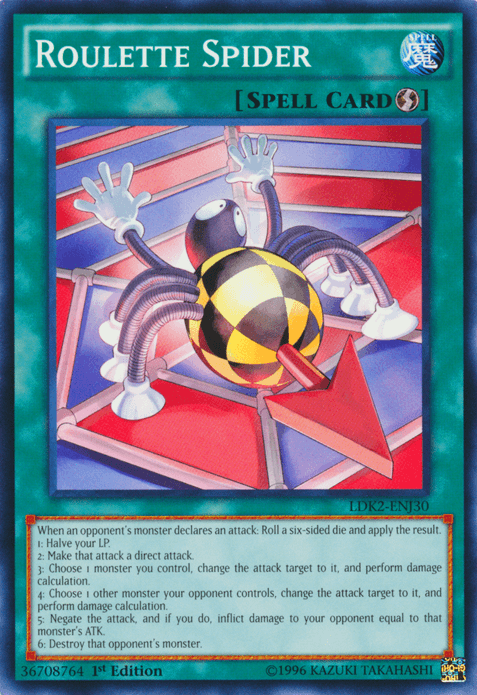 Roulette Spider [LDK2-ENJ30] Common (ONLINE ORDER ONLY)