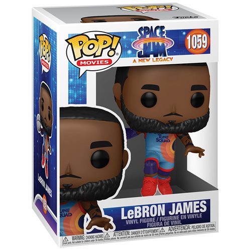 Space Jam: A New Legacy LeBron James Leap Funko Pop! Vinyl Figure #1059 (ONLINE ORDER ONLY)