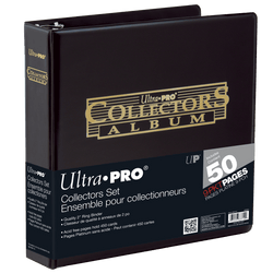 2" Black and Gold Foil Collectors Album with 9-Pocket Platinum Pages (50ct) for Trading Cards (ONLINE ORDER ONLY)