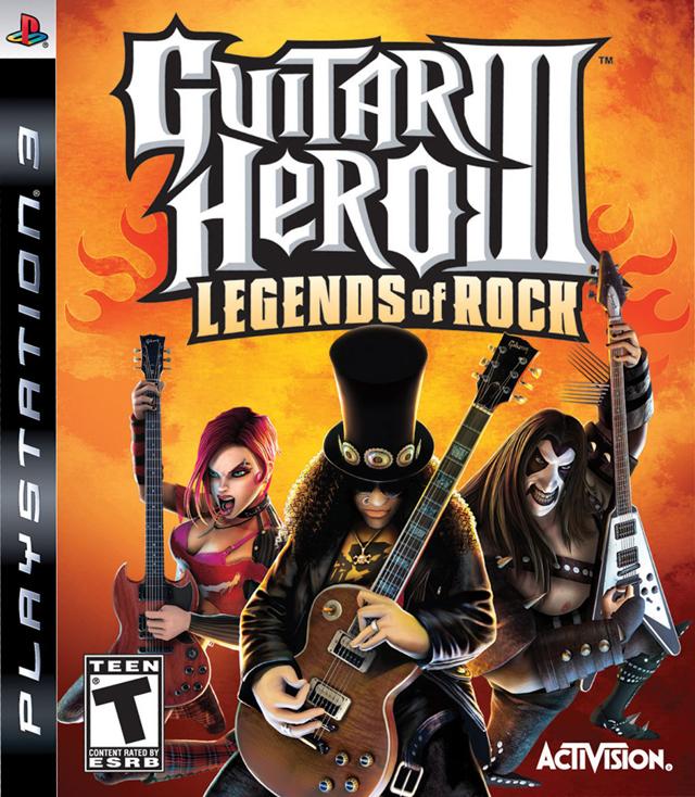 Guitar Hero III: Legends of Rock (Playstation 3) (Online Only)