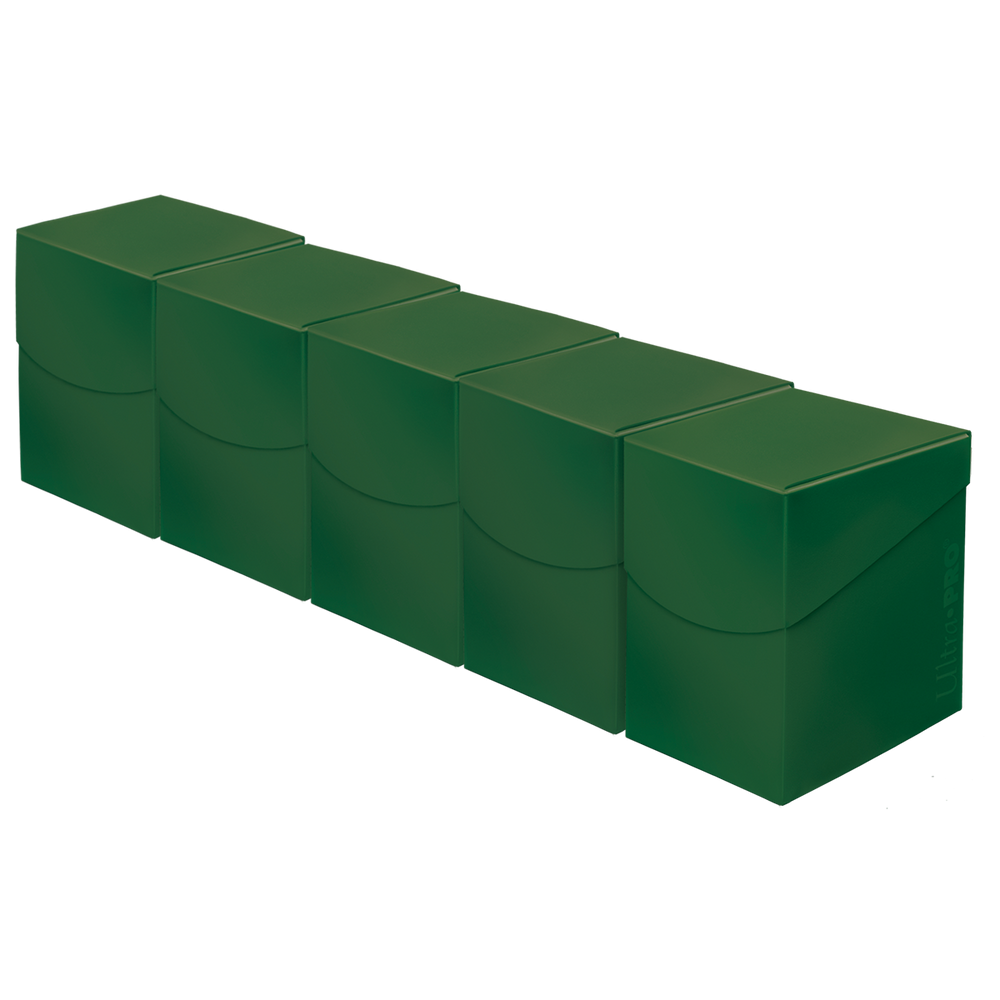 ECLIPSE® PRO 100+ DECK BOX® 5 Set Bundle - Forest Green (ONLINE ORDER ONLY)