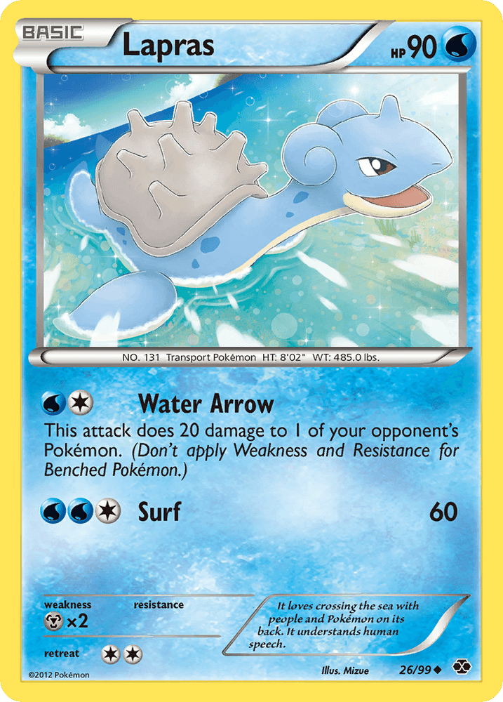 Lapras (26/99) [Black & White: Next Destinies] (Online Only)