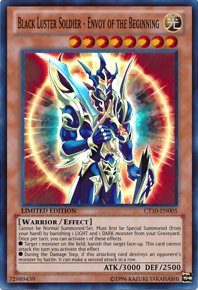Black Luster Soldier - Envoy of the Beginning [CT10-EN005] Super Rare (ONLINE ORDER ONLY)