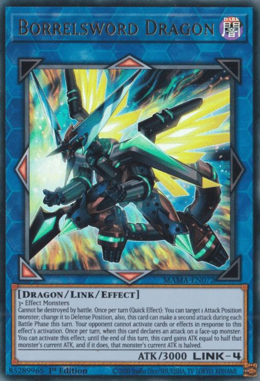 Borrelsword Dragon [MAMA-EN072] Ultra Rare (ONLINE ORDER ONLY)