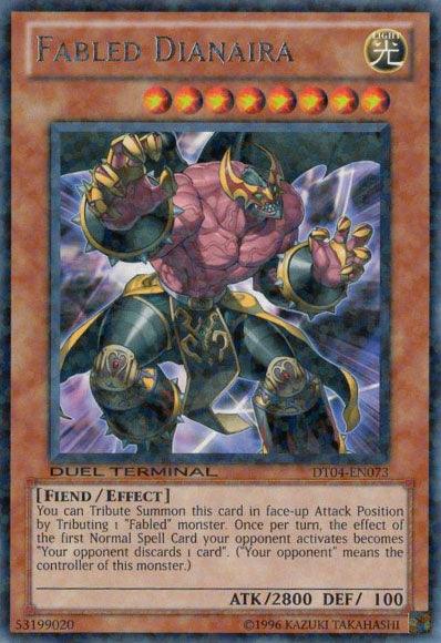 Fabled Dianaira [DT04-EN073] Rare (ONLINE ORDER ONLY)