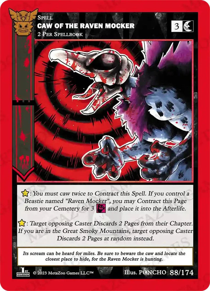 Caw of the Raven Mocker [Native: First Edition] (ONLINE ORDER ONLY)