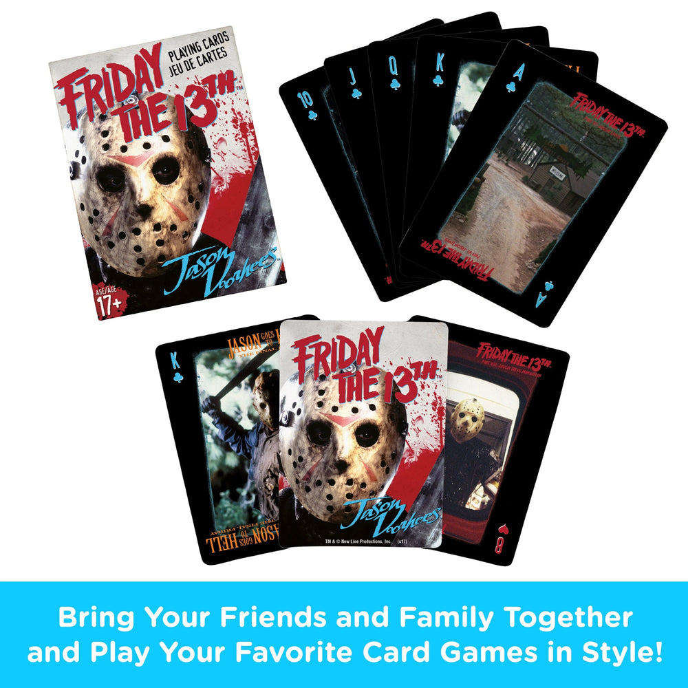 Aquarius Playing Cards: Jason Voorhees - Friday the 13th (ONLINE ORDER ONLY)