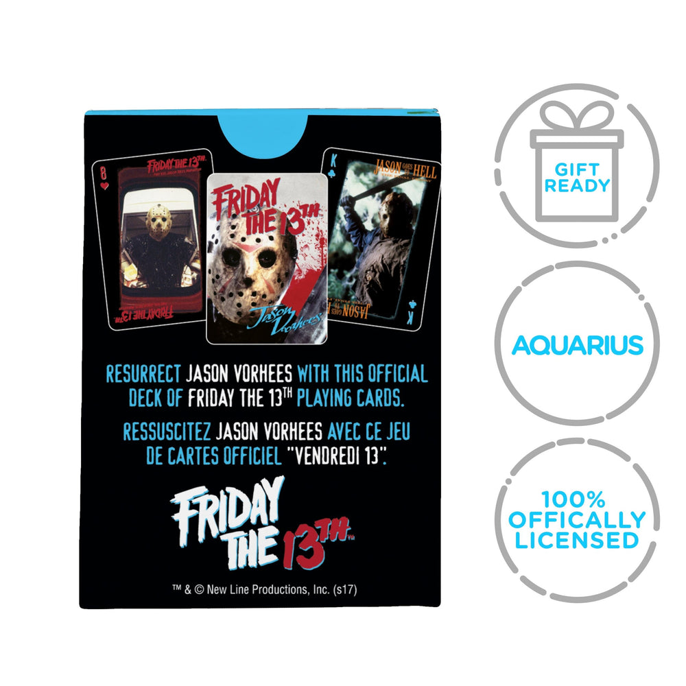 Aquarius Playing Cards: Jason Voorhees - Friday the 13th (ONLINE ORDER ONLY)