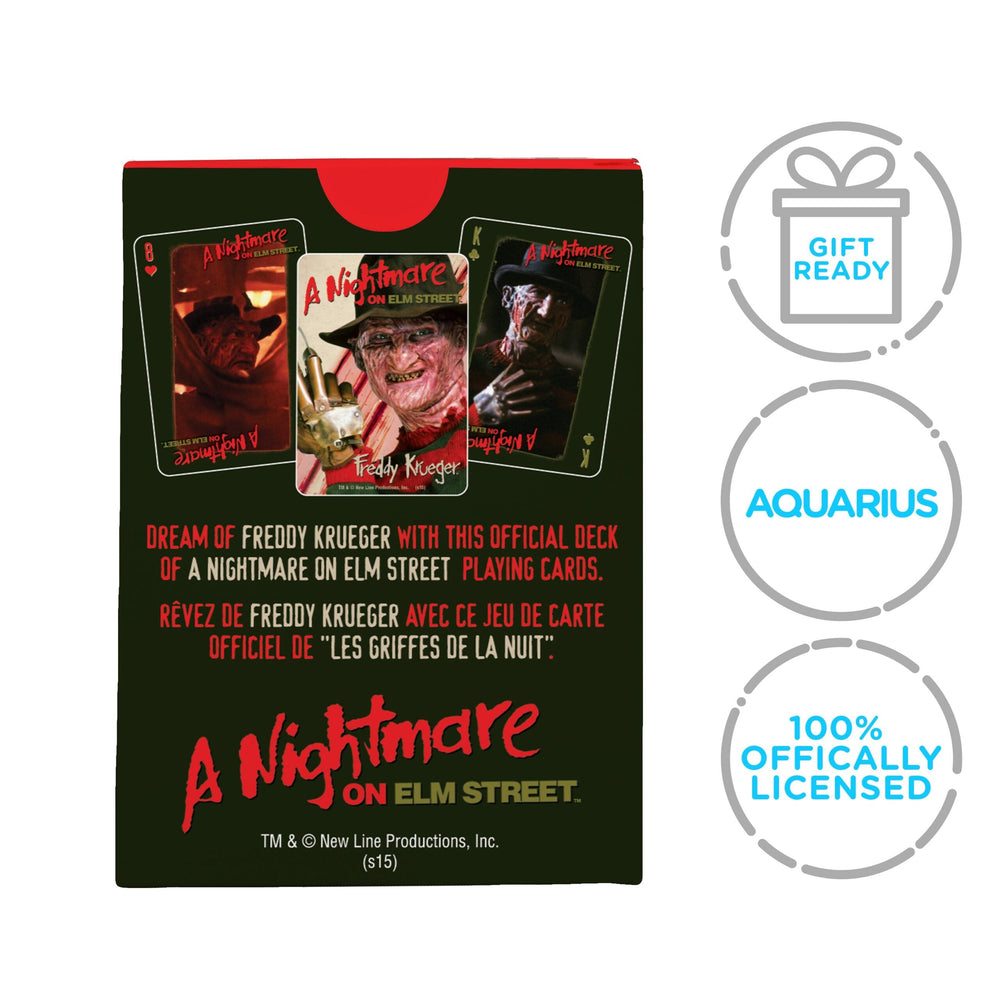 Aquarius Playing Cards: A Nightmare on Elm Street (ONLINE ORDER ONLY)