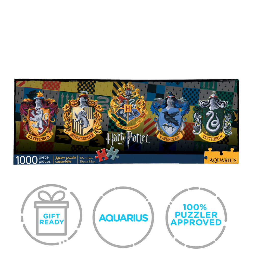 Aquarius Puzzles: Harry Potter Crests (ONLINE ORDER ONLY)