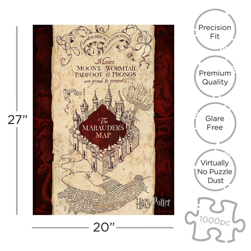 Aquarius Puzzles: Harry Potter Marauders Map (ONLINE ORDER ONLY)