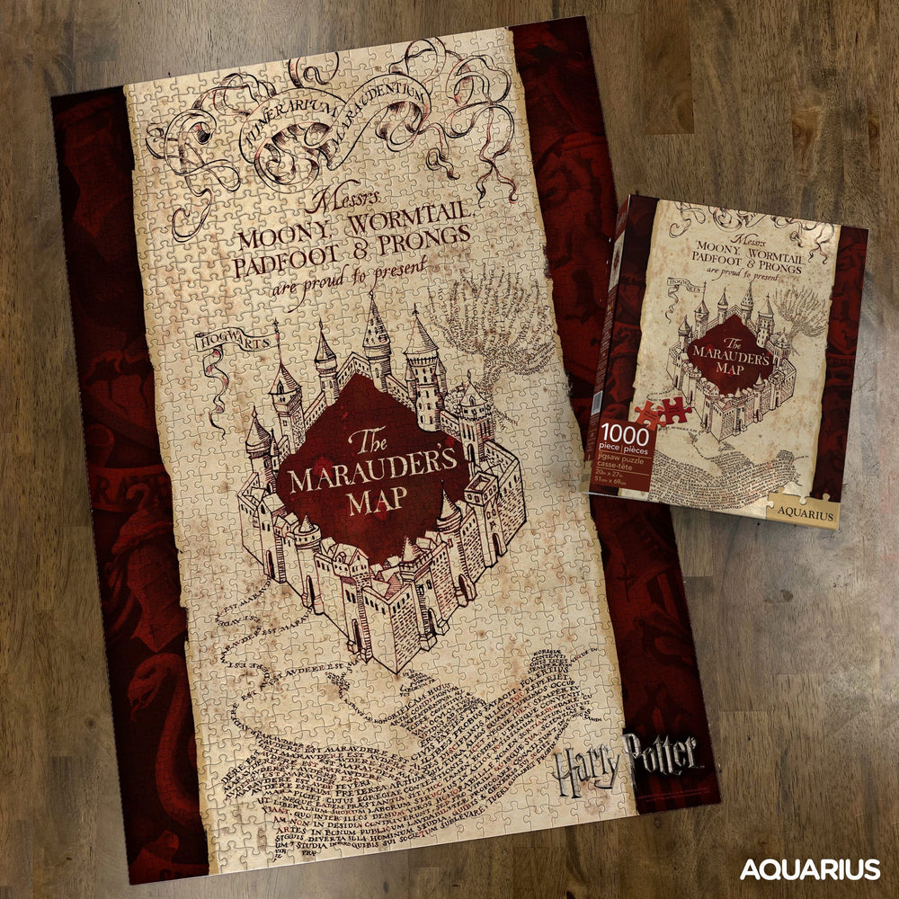 Aquarius Puzzles: Harry Potter Marauders Map (ONLINE ORDER ONLY)
