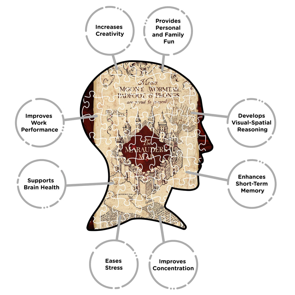 Aquarius Puzzles: Harry Potter Marauders Map (ONLINE ORDER ONLY)