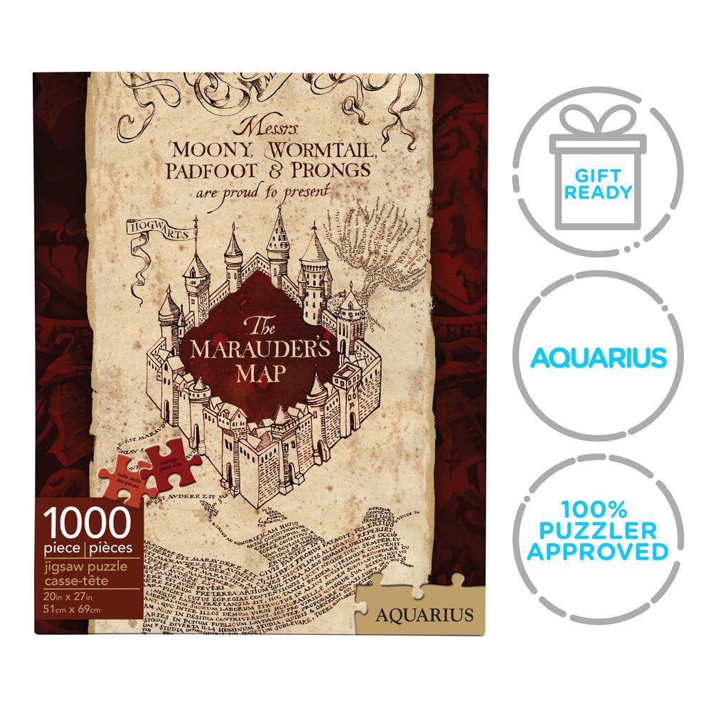 Aquarius Puzzles: Harry Potter Marauders Map (ONLINE ORDER ONLY)