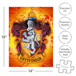 Aquarius Puzzles: Harry Potter Gryffindor (ONLINE ORDER ONLY)