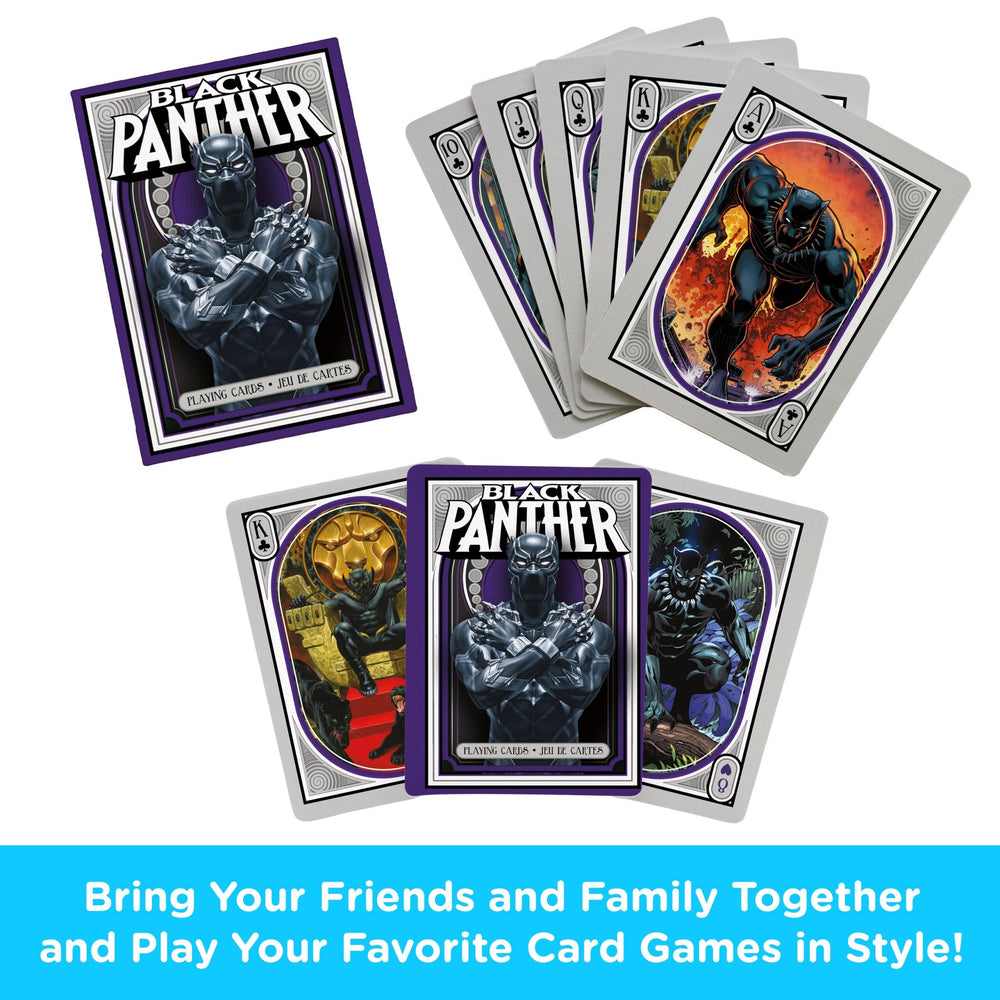 Aquarius Playing Cards: Marvel - Black Panther Nouveau (ONLINE ORDER ONLY)