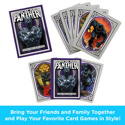 Aquarius Playing Cards: Marvel - Black Panther Nouveau (ONLINE ORDER ONLY)