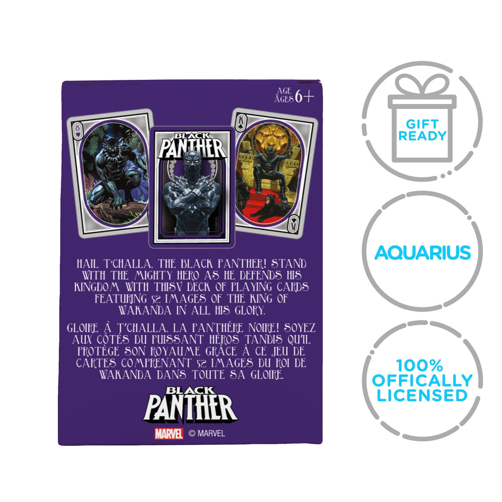 Aquarius Playing Cards: Marvel - Black Panther Nouveau (ONLINE ORDER ONLY)