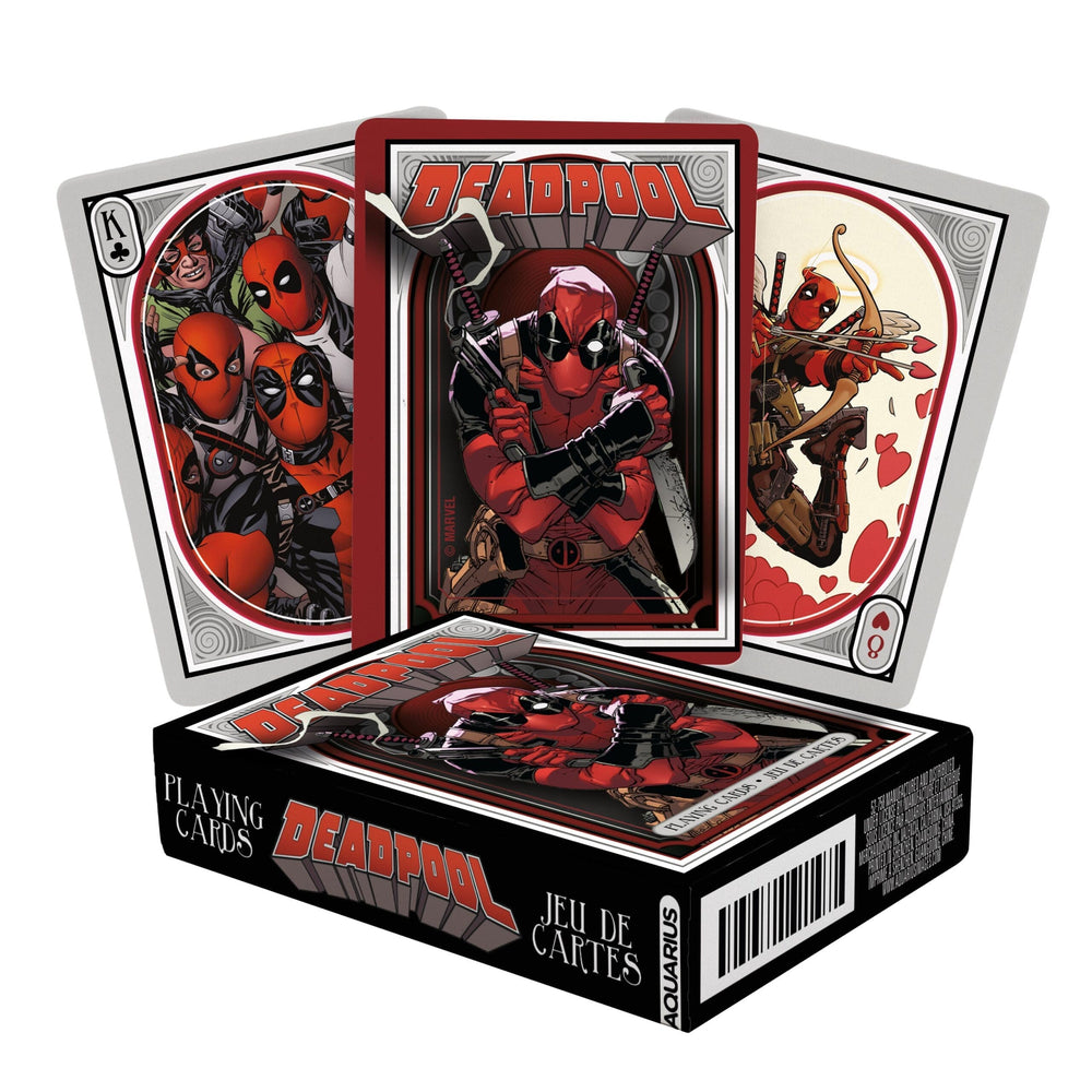 Aquarius: Nouveau Playing Cards - Marvel - Deadpool (ONLINE ORDER ONLY)