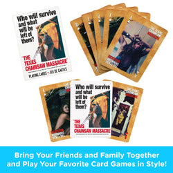 Aquarius Playing Cards: Texas Chainsaw Massacre (ONLINE ORDER ONLY)