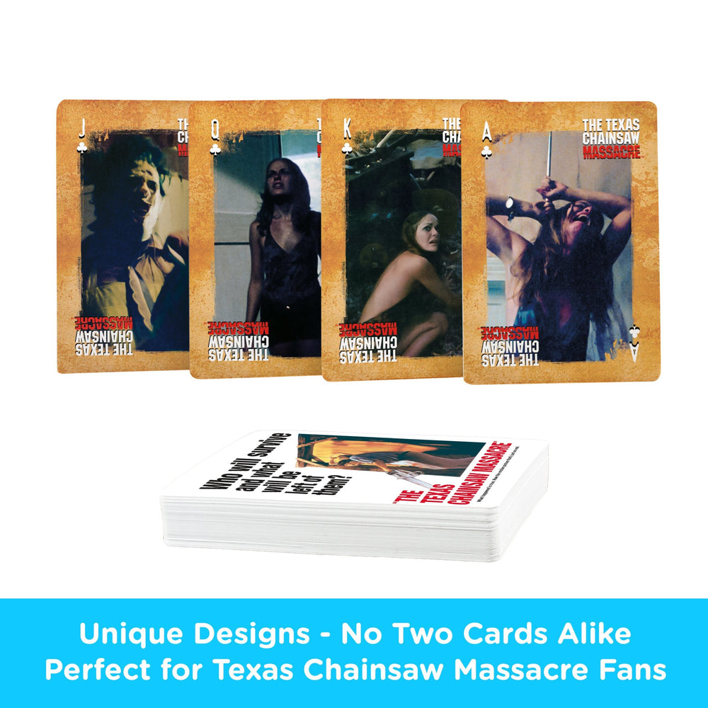 Aquarius Playing Cards: Texas Chainsaw Massacre (ONLINE ORDER ONLY)