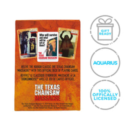 Aquarius Playing Cards: Texas Chainsaw Massacre (ONLINE ORDER ONLY)