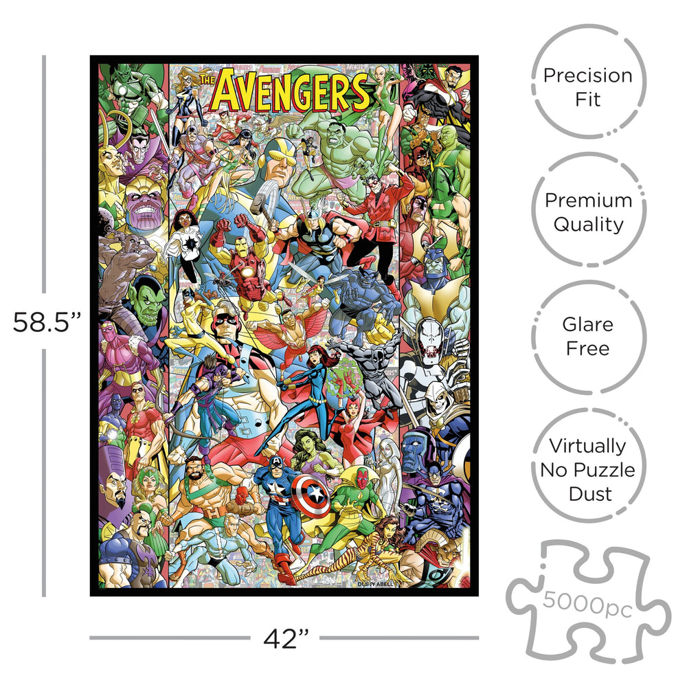 Aquarius Puzzles: Marvel The Avengers (ONLINE ORDER ONLY)