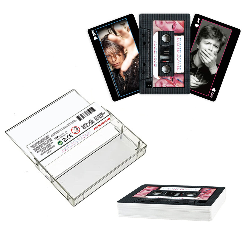 Aquarius Playing Cards: David Bowie Cassette (ONLINE ORDER ONLY)