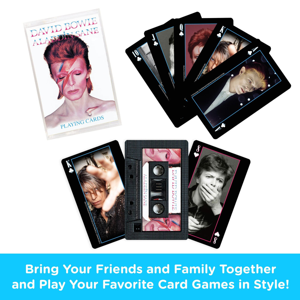 Aquarius Playing Cards: David Bowie Cassette (ONLINE ORDER ONLY)