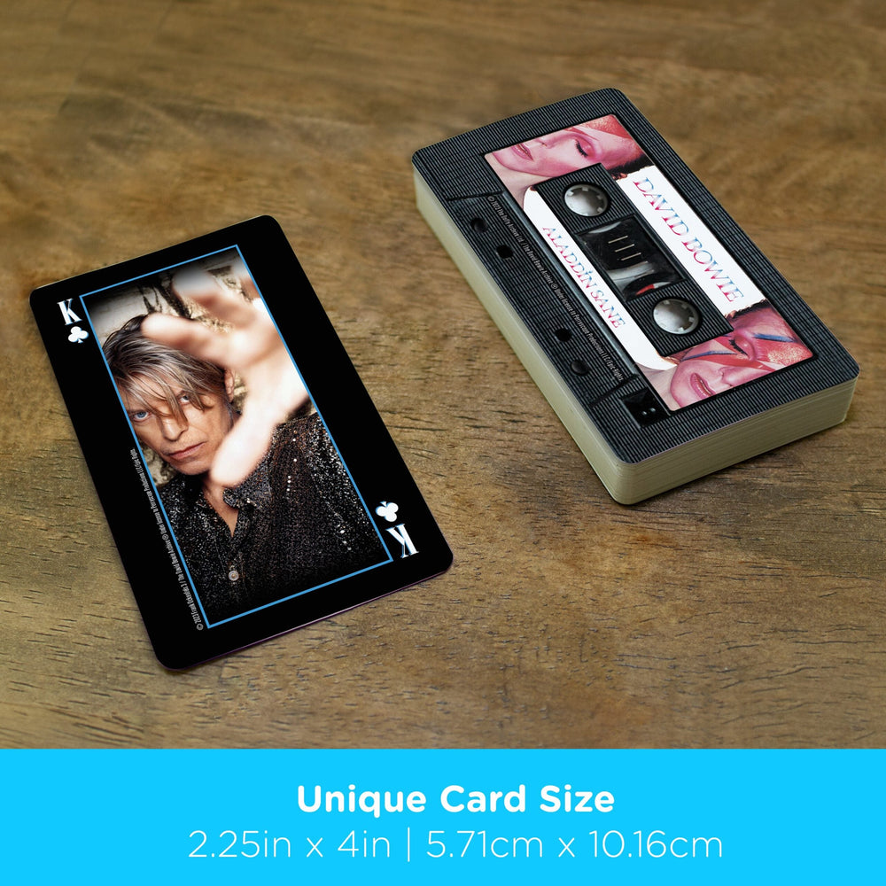 Aquarius Playing Cards: David Bowie Cassette (ONLINE ORDER ONLY)