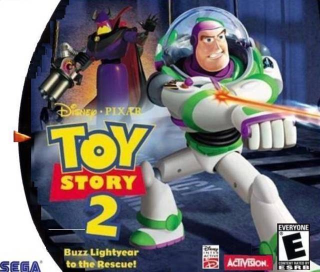 Toy Story 2 Buzz Lightyear to the Rescue (Sega Dreamcast) (ONLINE ORDER ONLY)