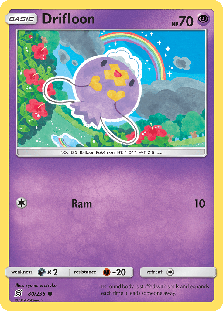 Drifloon (80/236) [Sun & Moon: Unified Minds] (Online Only)
