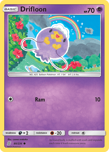 Drifloon (80/236) [Sun & Moon: Unified Minds] (Online Only)