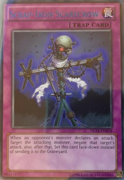 Scrap-Iron Scarecrow (Purple) [DL18-EN018] Rare (ONLINE ORDER ONLY)
