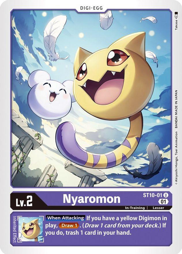 Nyaromon [ST10-01] [Starter Deck: Parallel World Tactician] (ONLINE ORDER ONLY)