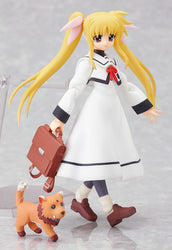 Magical Girl Lyrical Nanoha A's figma 062 Fate Testarossa: School Uniform ver. Figure (ふぃぐま ふぇいと・てすたろっさ せいふく ばーじょん) (ONLINE ORDER ONLY)